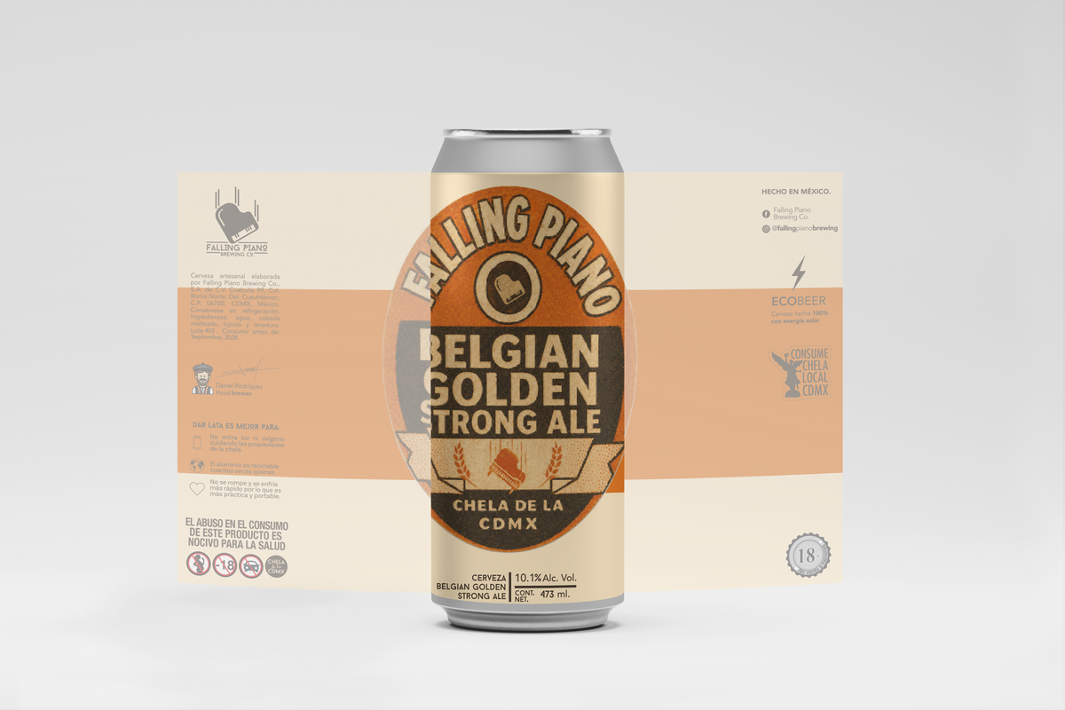 Belgian - Belgain Golden Strong Ale 473ml