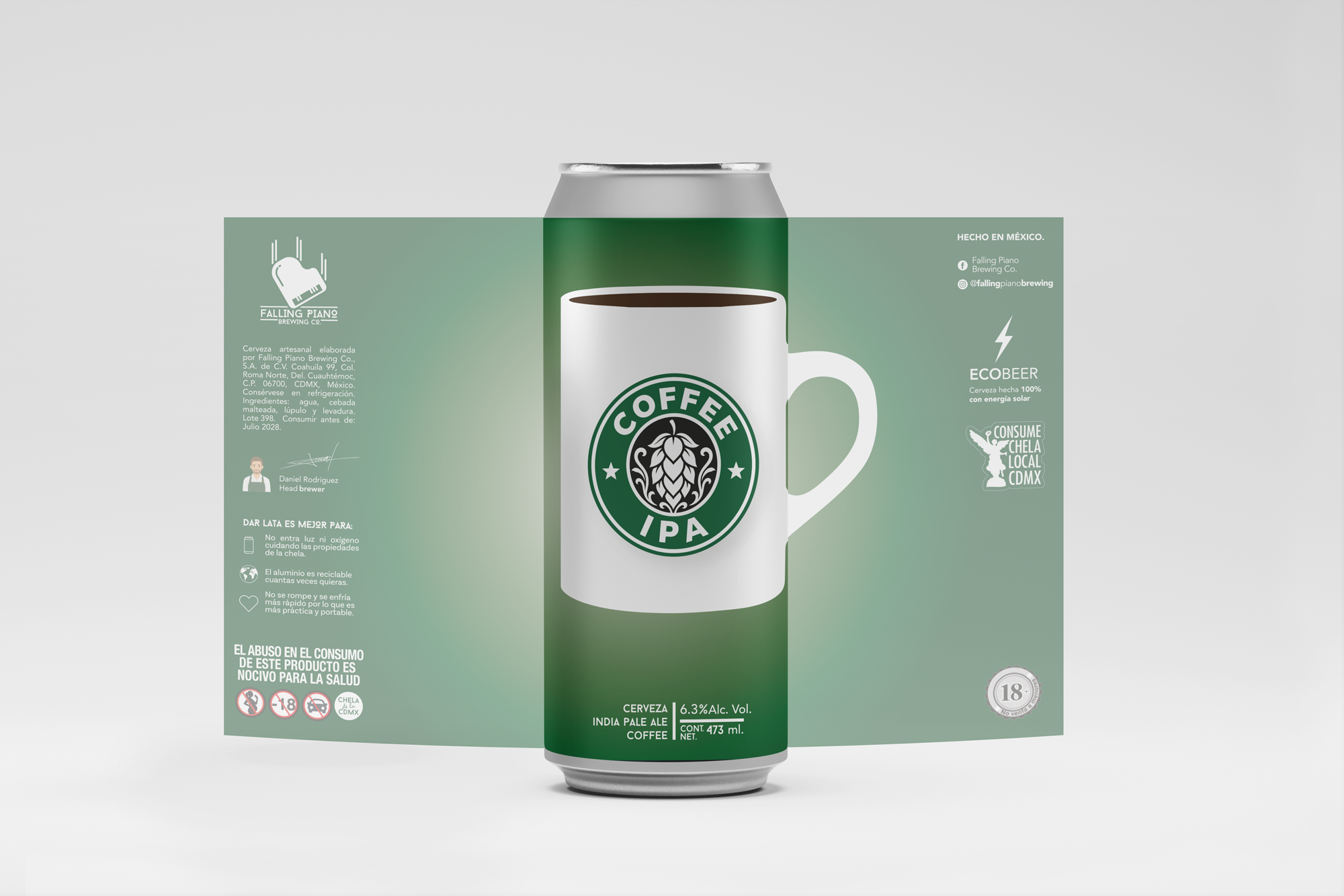 Coffee IPA - India Pale Ale Coffee 473ml