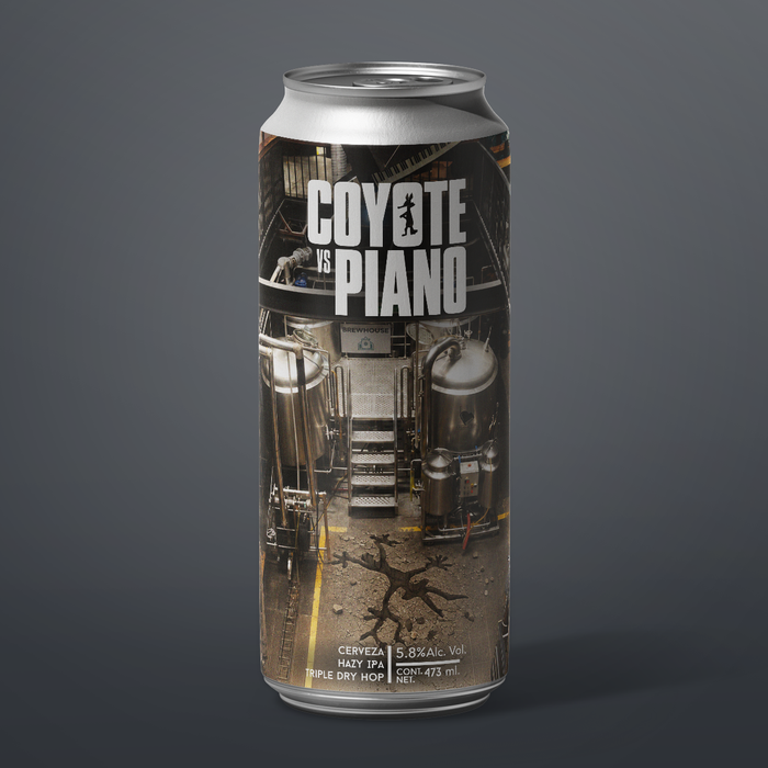 Coyote Vs Piano - Hazy IPA Triple Dry Hop 473ml
