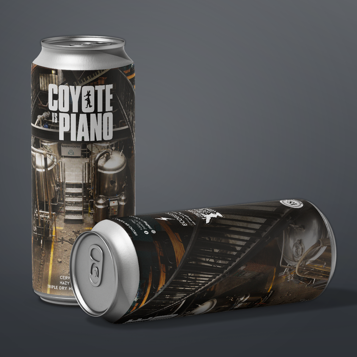 Coyote Vs Piano - Hazy IPA Triple Dry Hop 473ml
