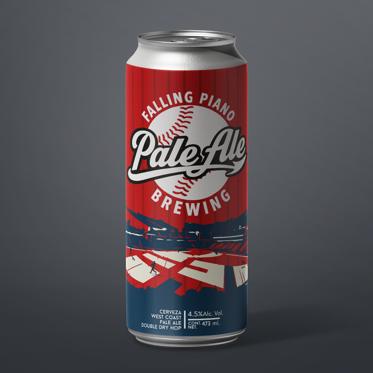 Diablo Pale Ale Brewing - West Coast Pale Ale Double Dry Hop 473ml