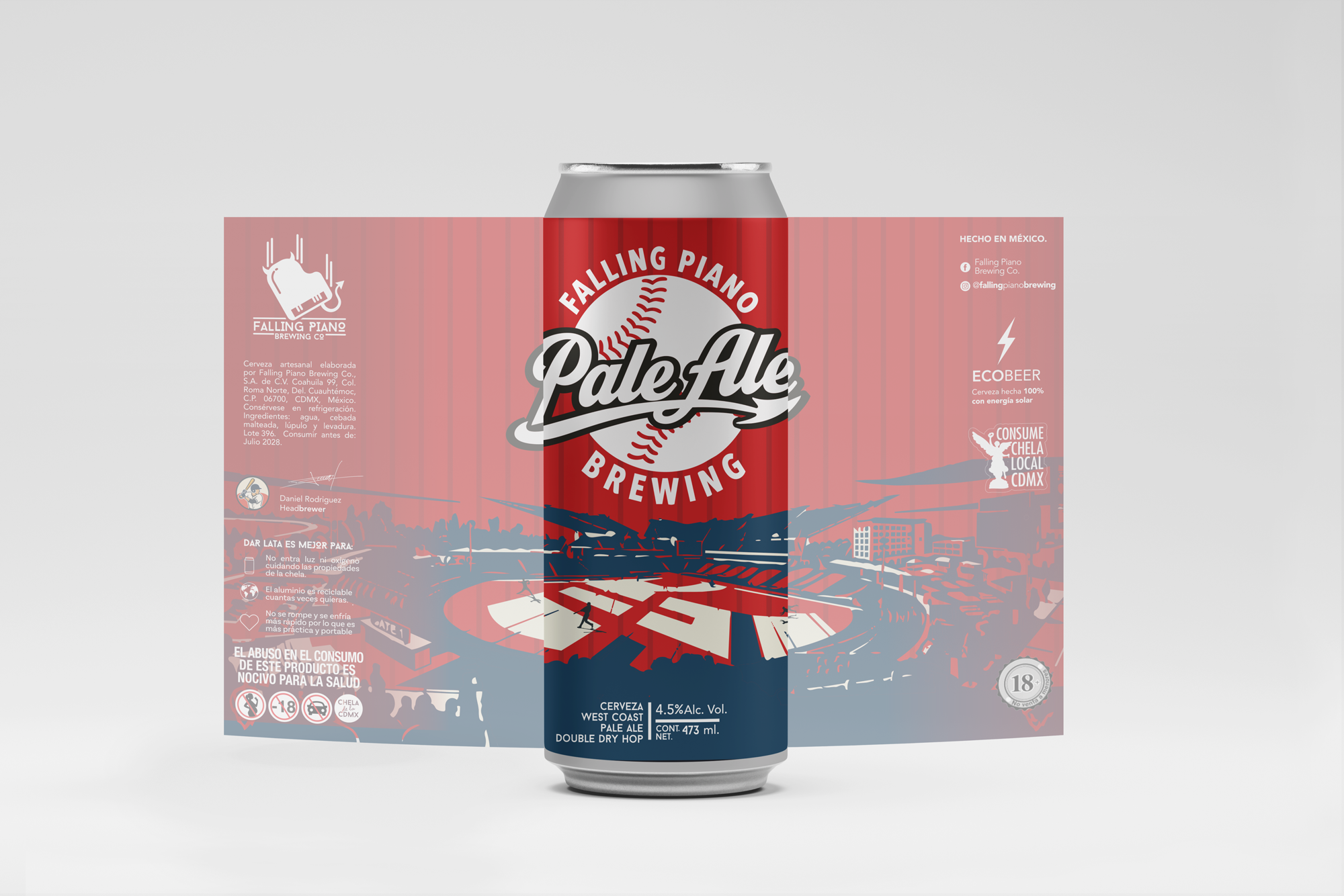 Diablo Pale Ale Brewing - West Coast Pale Ale Double Dry Hop 473ml