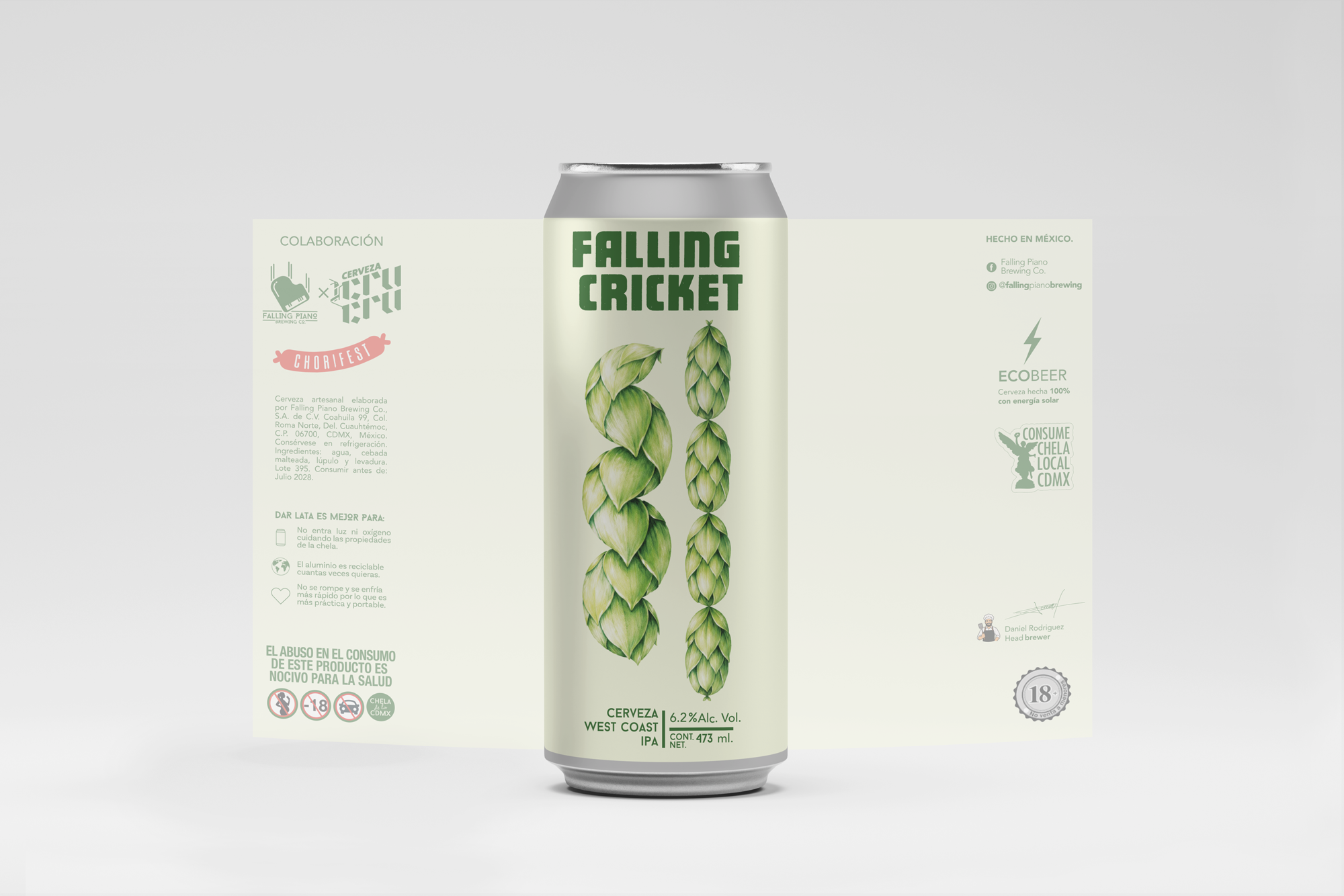 Falling Cricket - West Coast IPA 473ml