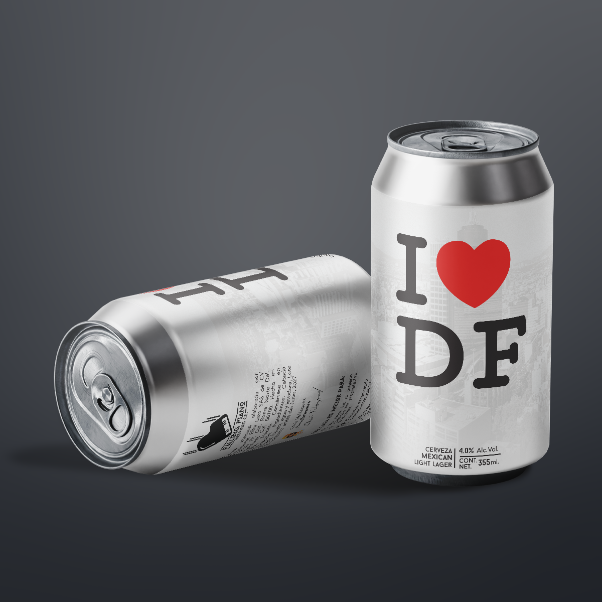 I Love DF  - Light Lager 355ml