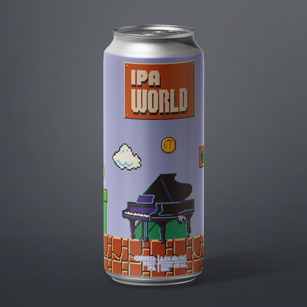IPA World - Hazy IPA 473ml