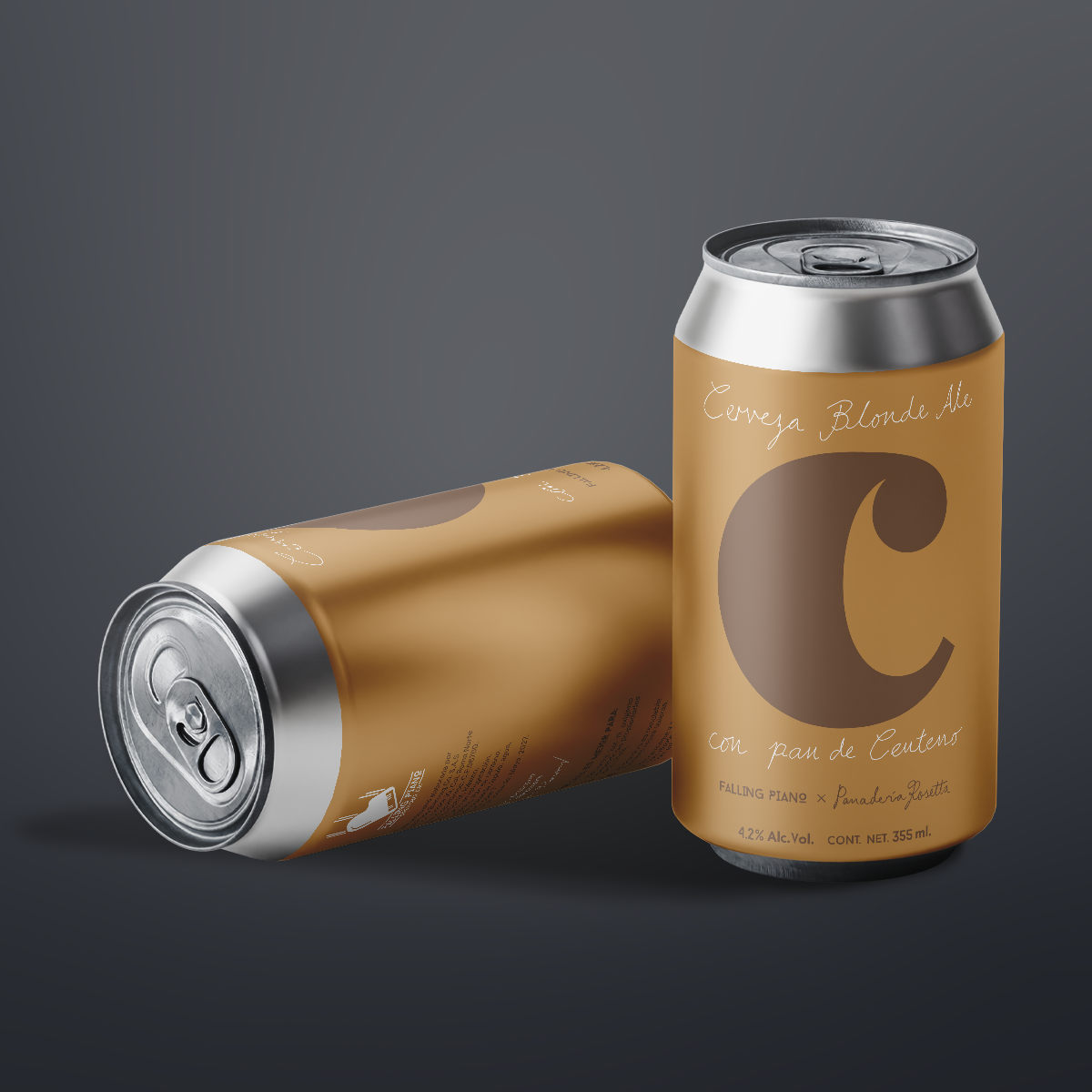 Pan de centeno Rosetta  - Blonde Ale 355ml