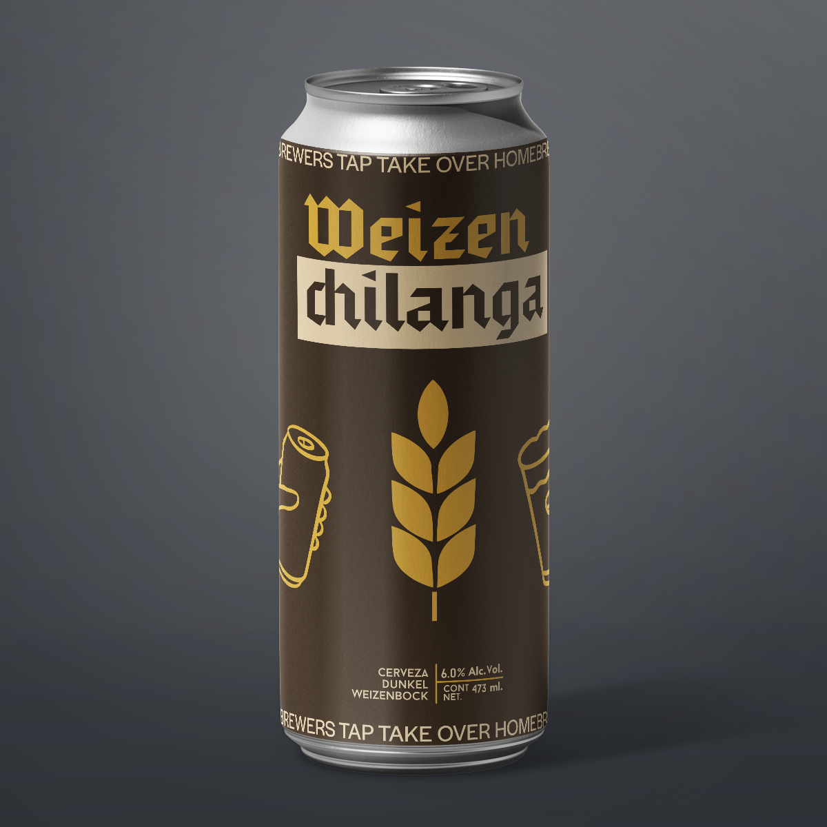 Weizen chilanga - Dunkel Weizenbock 473ml