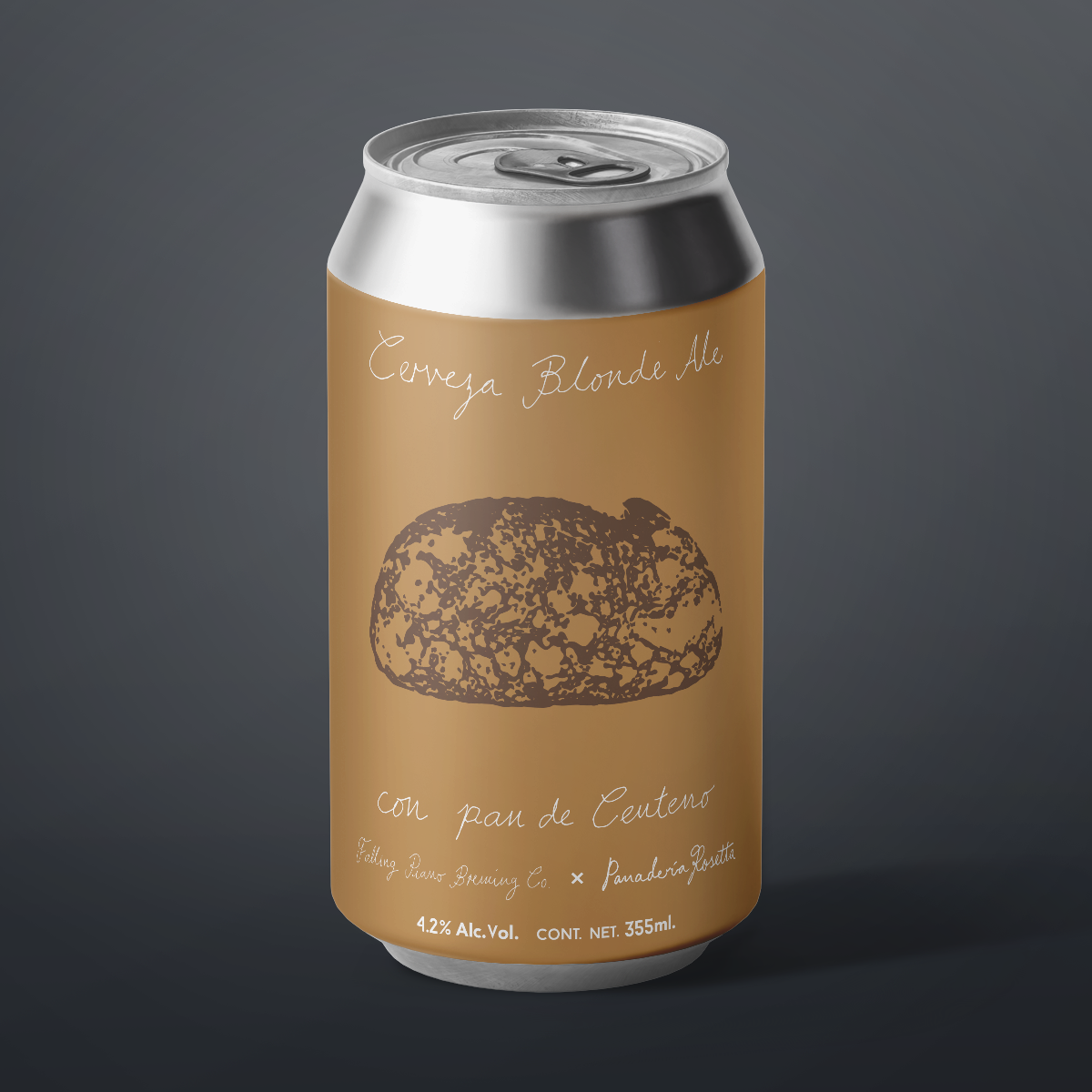 Pan de centeno Rosetta  - Blonde Ale 355ml