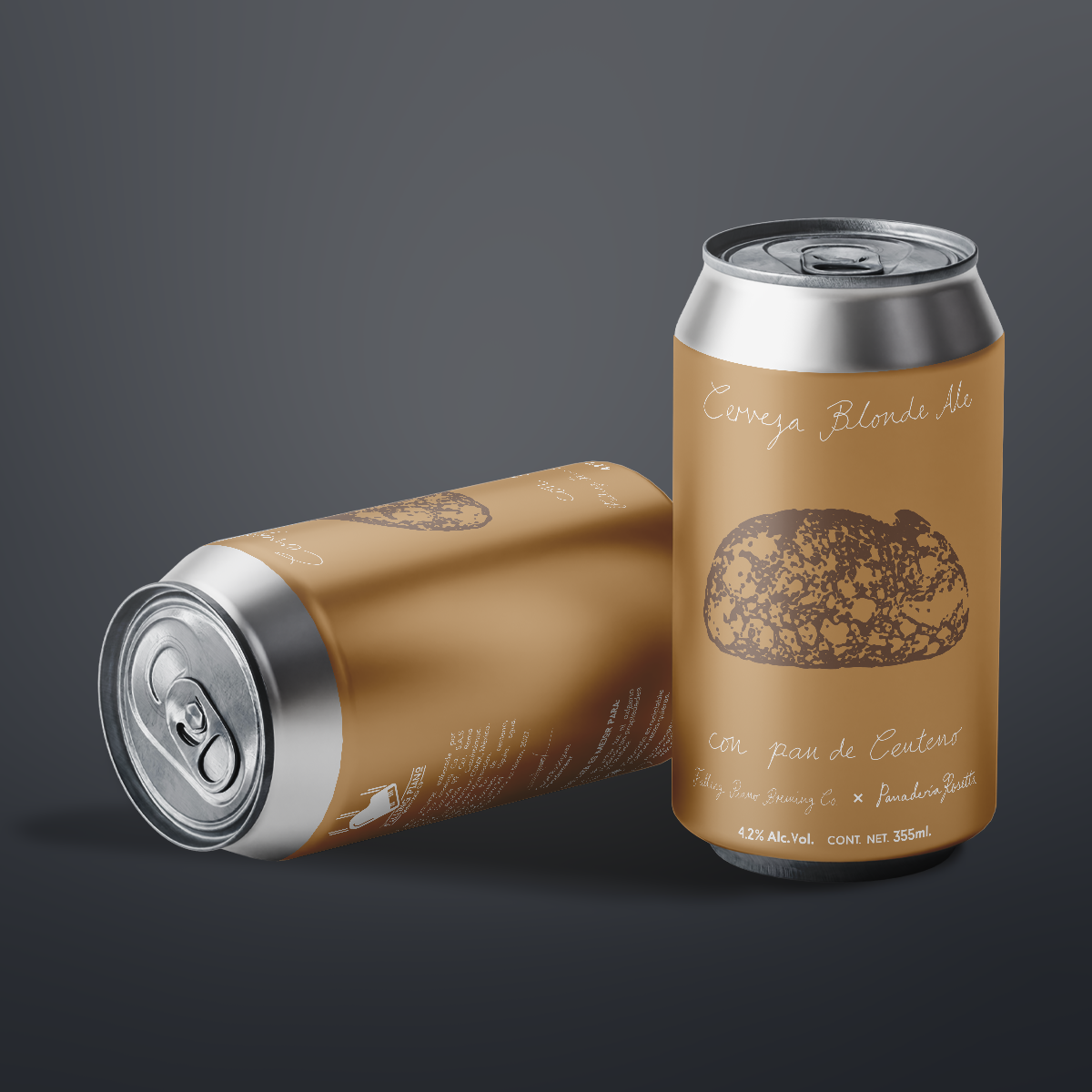Pan de centeno Rosetta  - Blonde Ale 355ml